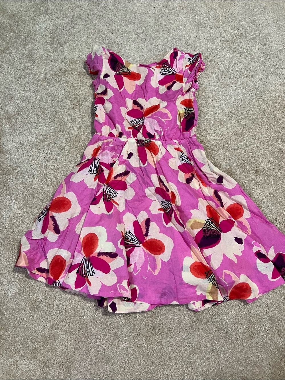 Tea Collection Floral Swing Dress size 10 Girl’s